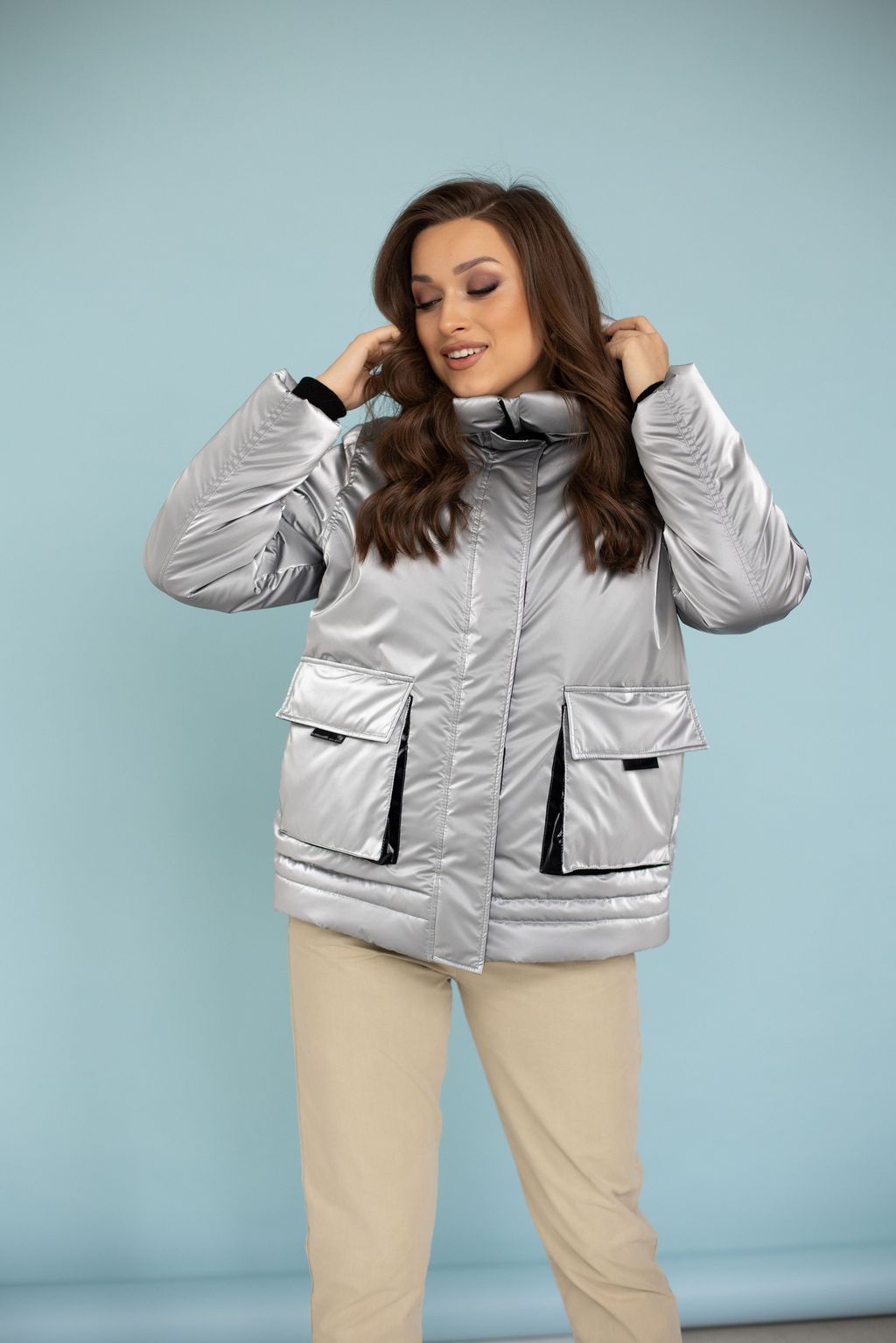 Куртка женская зимняя 23350 (red) - Kankan фото 7