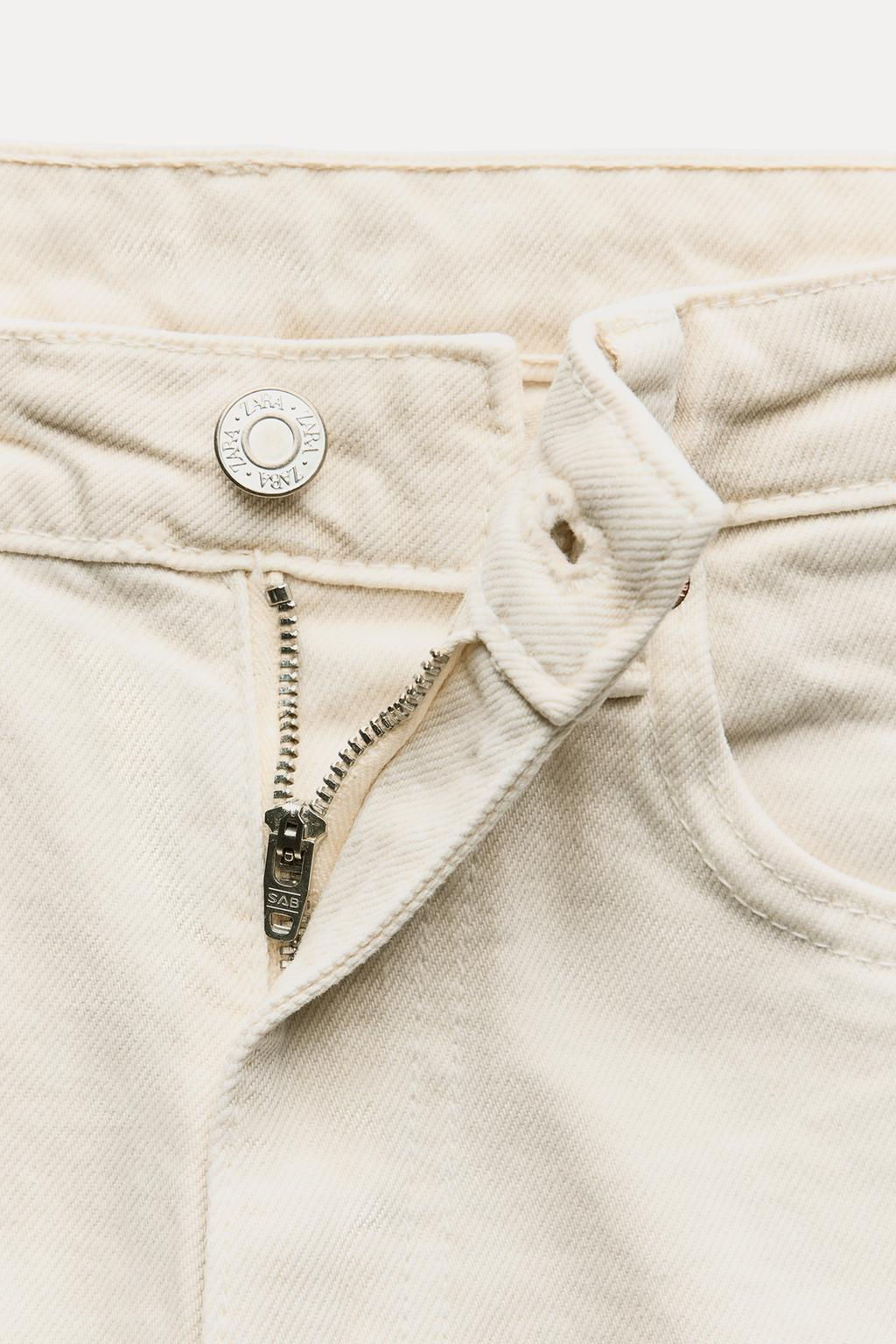 TRF CROPPED FLARE HIGH-WAIST JEANS - Zara фото 22