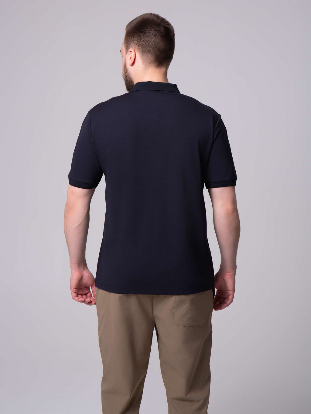 E2371-3 Футболка поло мужская