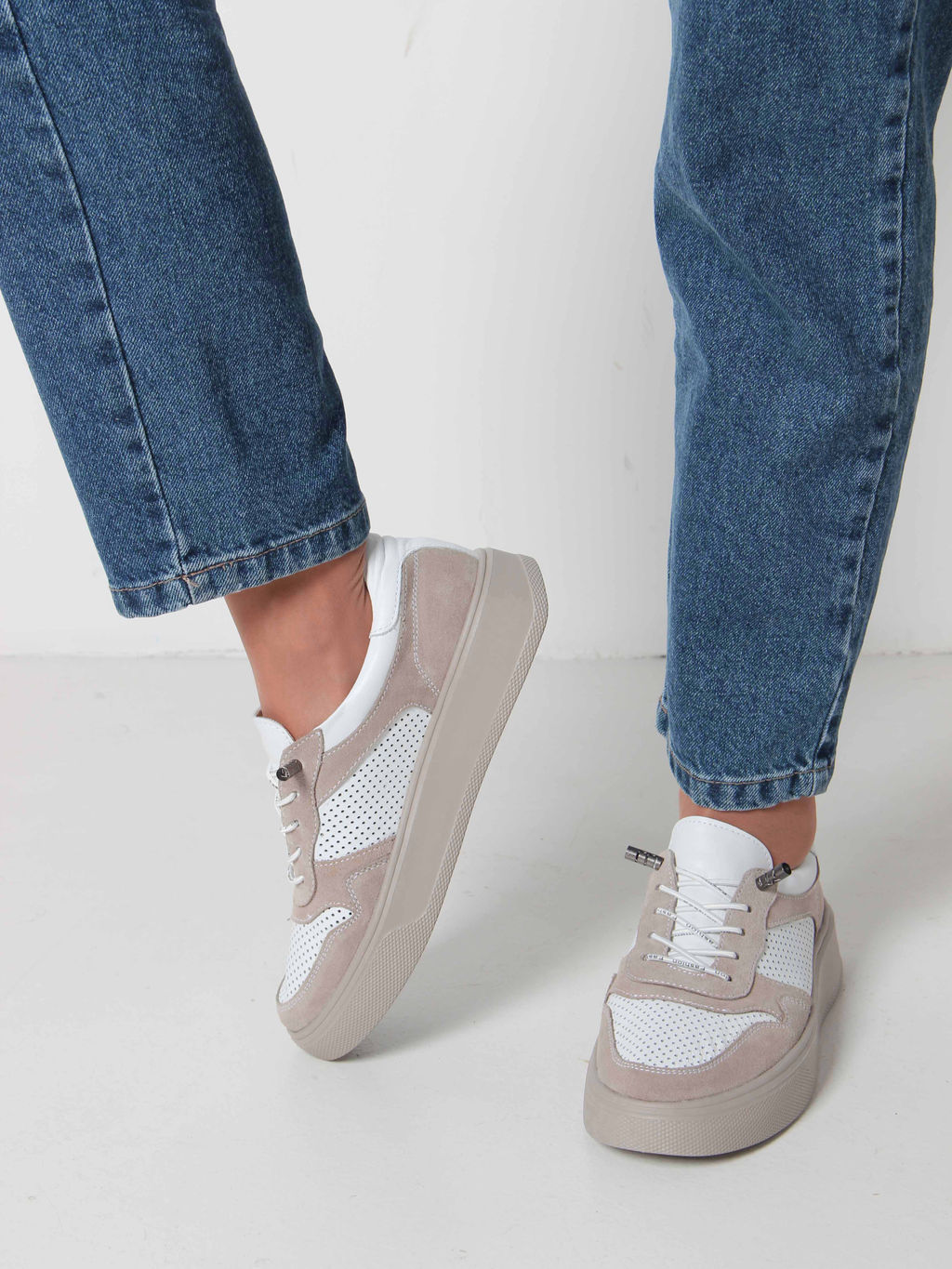 Кеды EDART 149.LusiR2 la. Белый бежевый - Ed'art фото 10