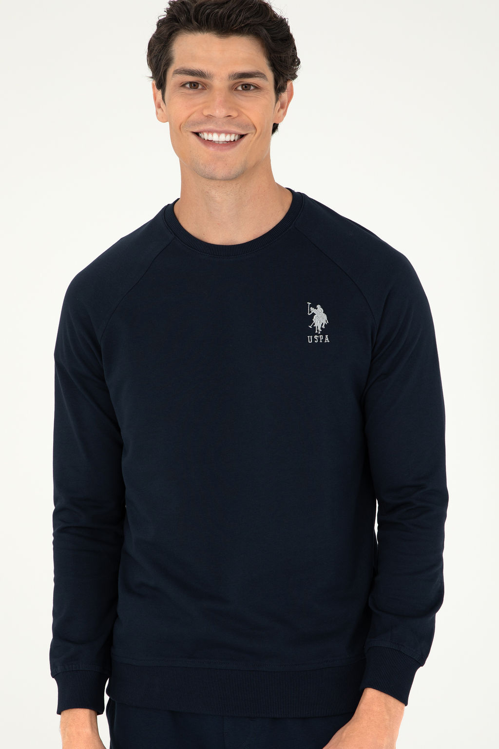 Мужской темно-синий базовый свитшот Неожиданная скидка в корзине - U.s. polo assn фото 17