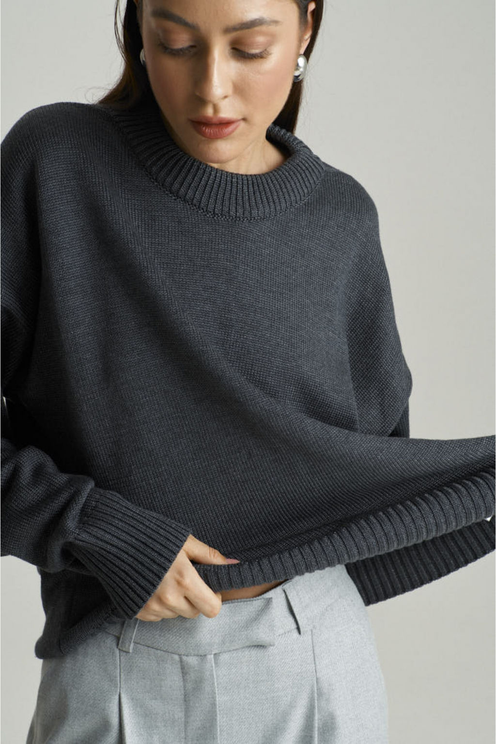 Джемпер Cotton Deep Grey