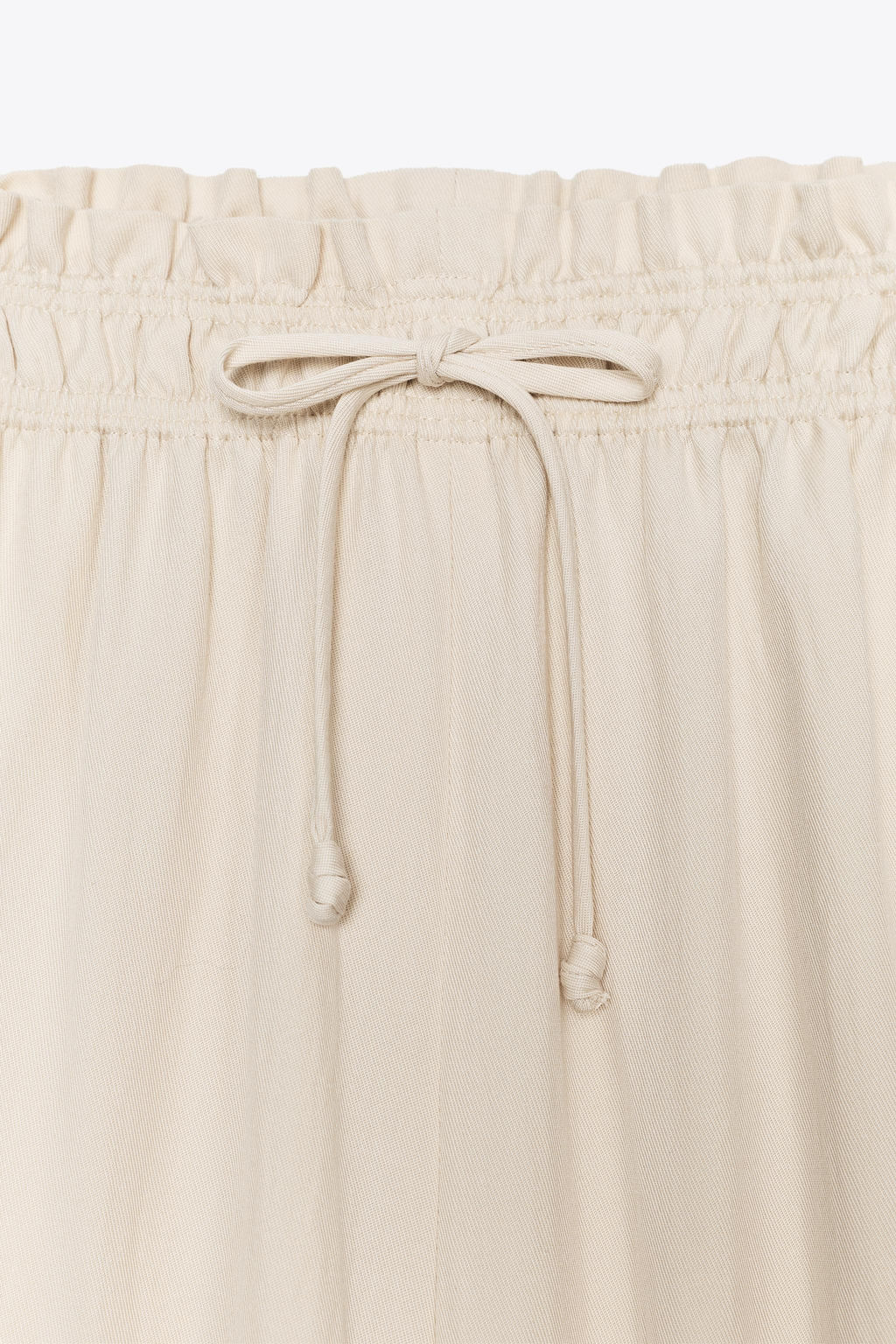 ZW COLLECTION FLOWING PYJAMA TROUSERS - Zara фото 8