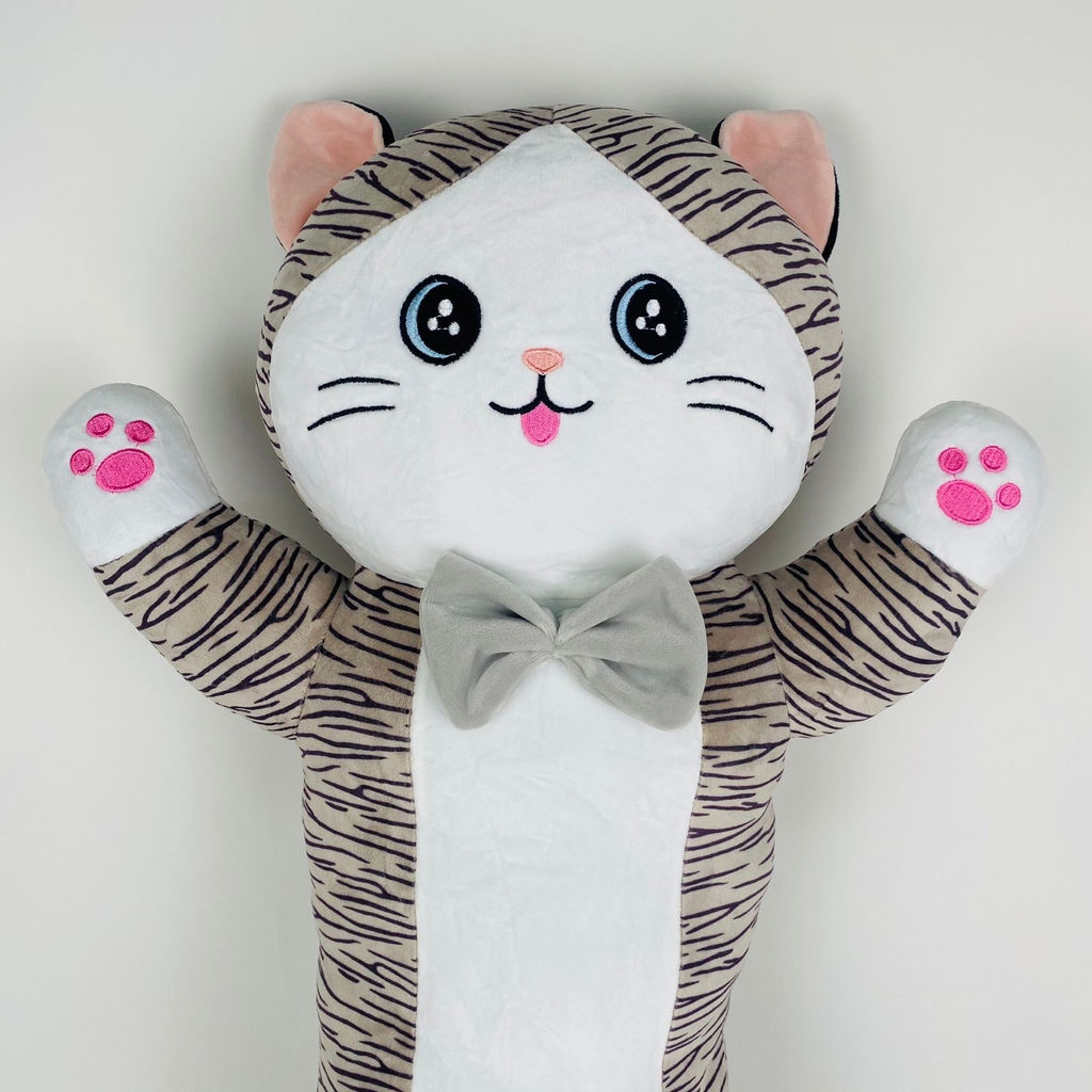 Мягкая игрушка Полосатый длинный кот 105 см - Storyland фото 2