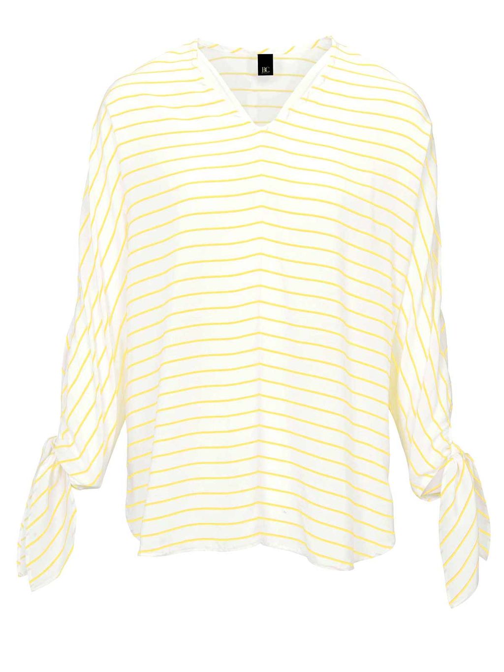 Блузка, бело-желтая - Linea tesini фото 2