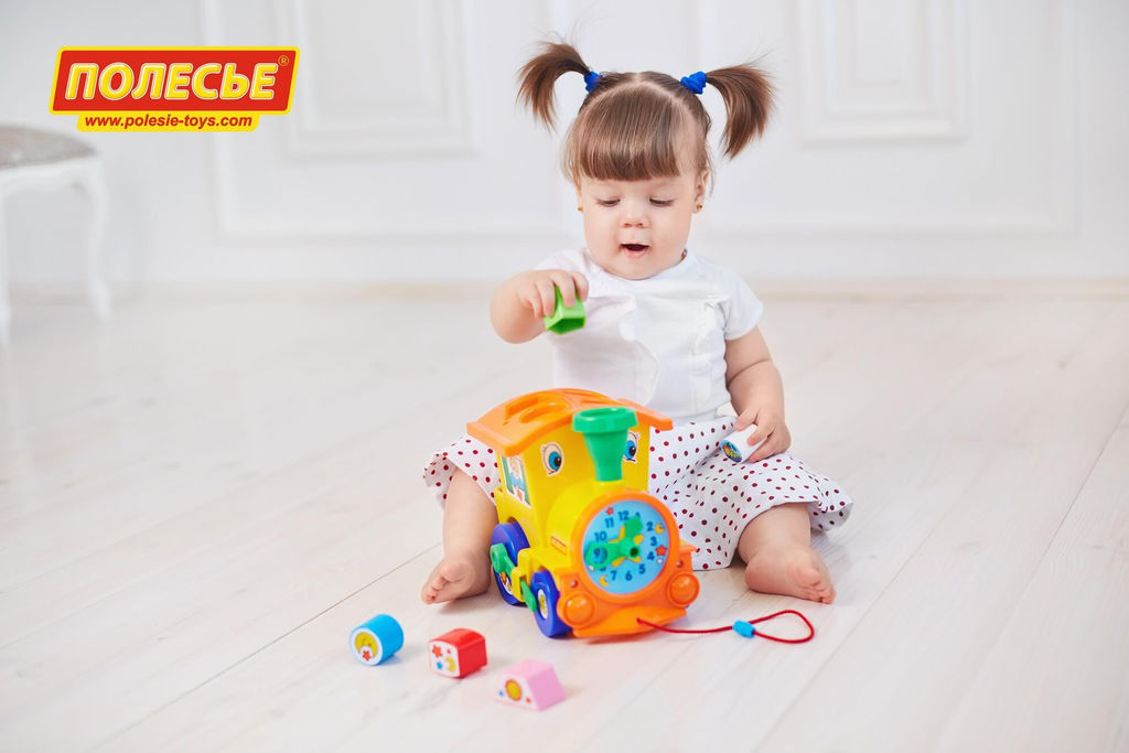 Занимательный паровоз (в сеточке) - Полесье фото 8