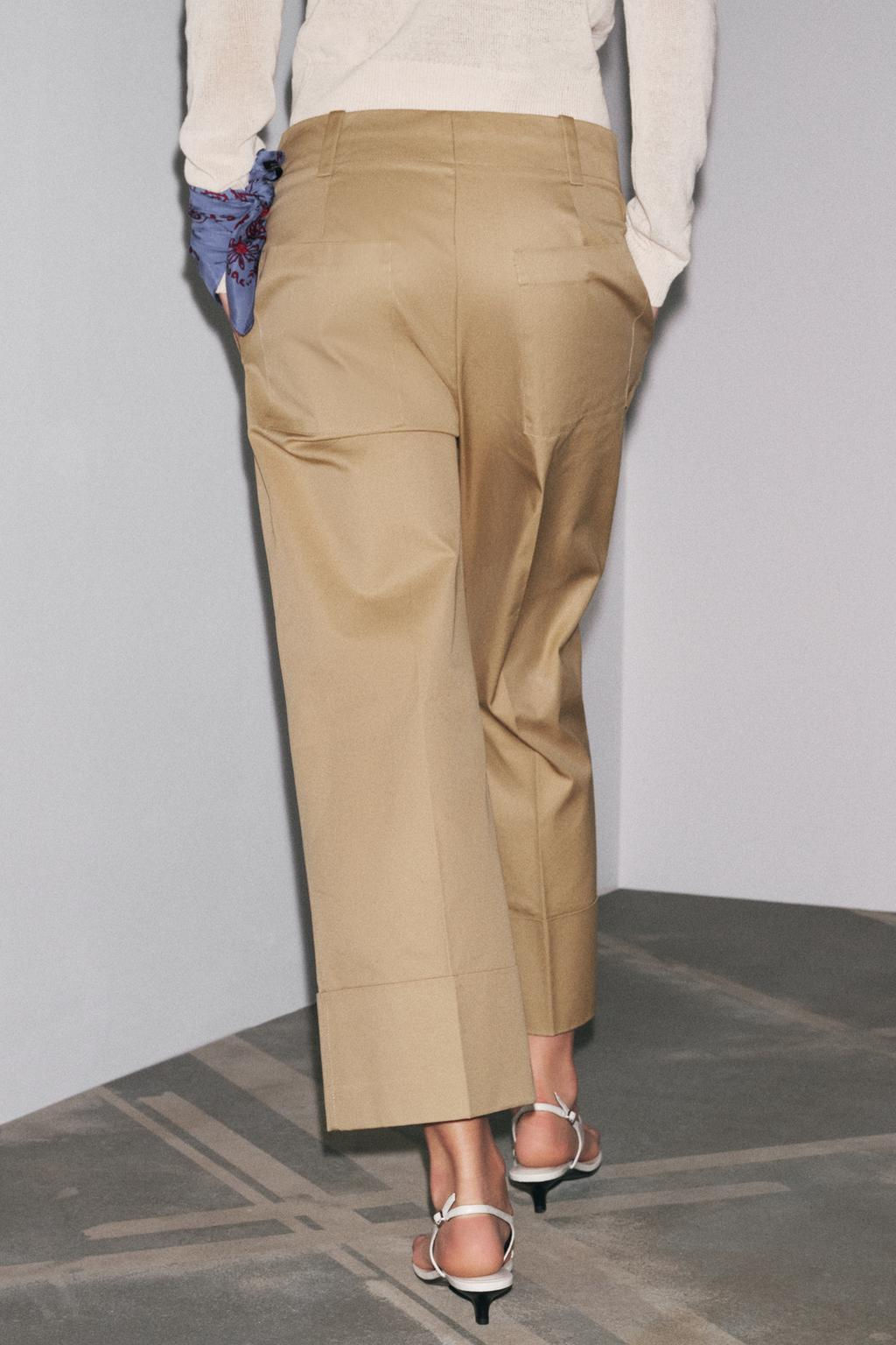 ZW COLLECTION CHINO TROUSERS - Zara фото 5