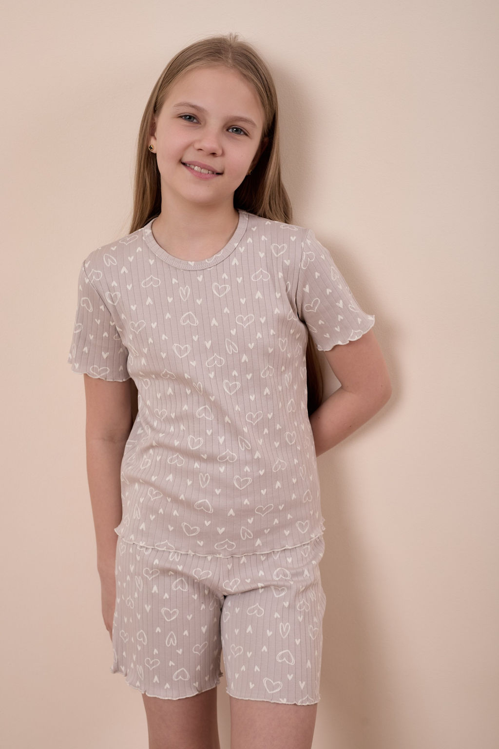 Пижама футболка и шорты М226007cм - Елена фото 4