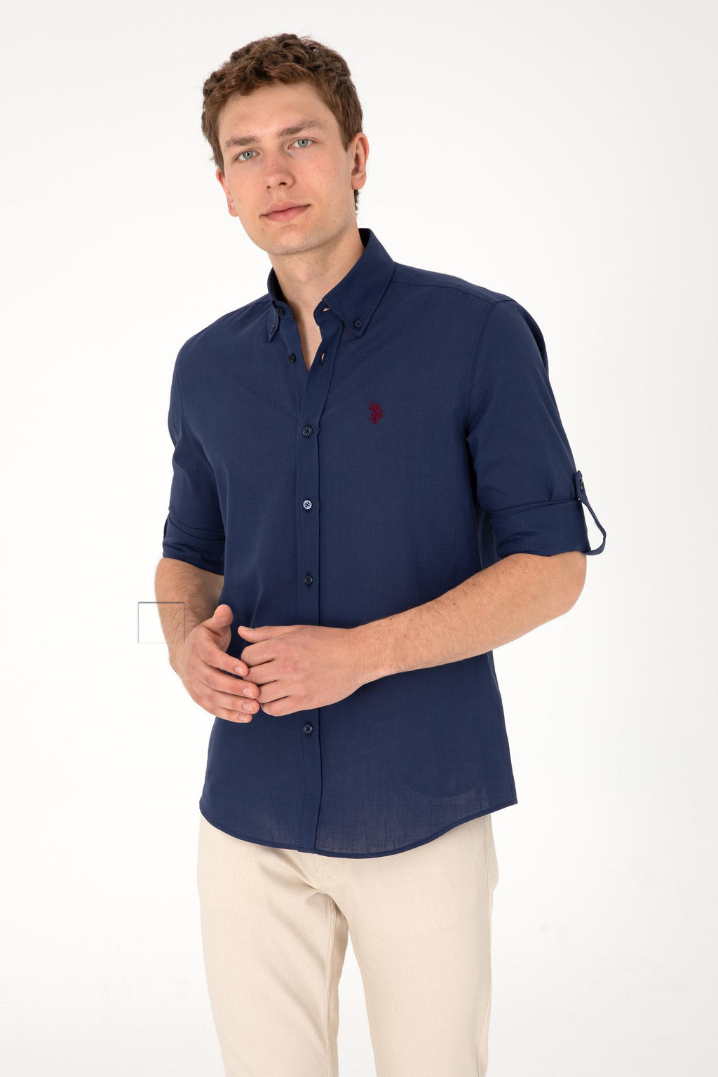 Erkek Lacivert Uzun Kollu Basic G_mlek Sepette S_rpriz _ndirim - U.s. polo assn фото 10