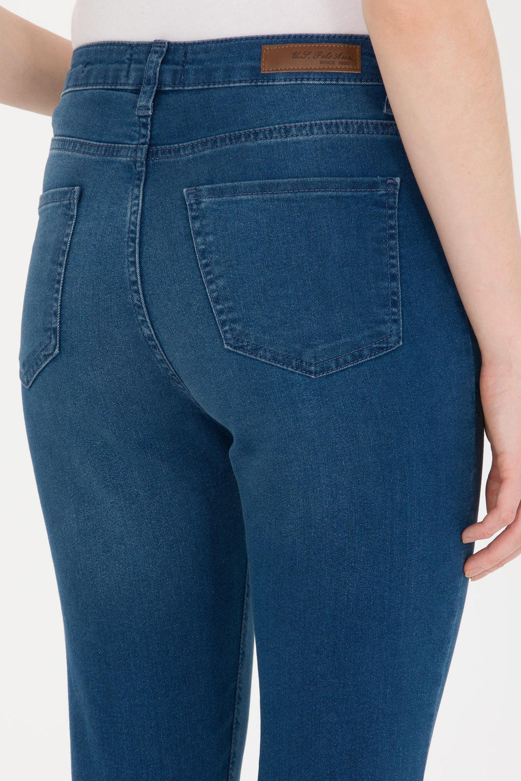 U. S. Polo Assn Женские голубые джинсовые брюки - U.s. polo assn фото 7