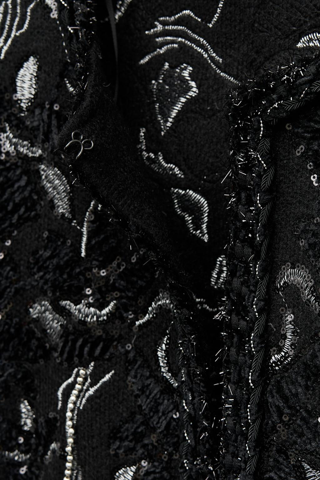 SEQUINNED KNIT CARDIGAN - Zara фото 9