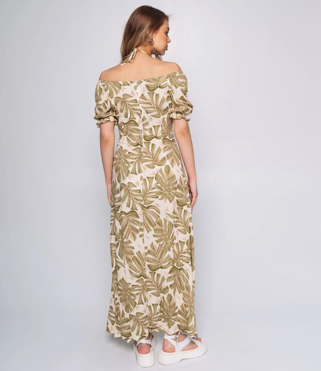 Платье #ОКТ035003, хаки