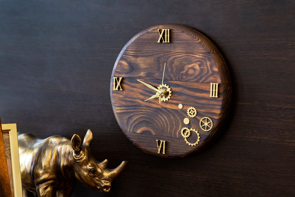 Заготовка для декорирования Mr. Carving КР-25 Часы сосна d 25 см 1 см Круглые