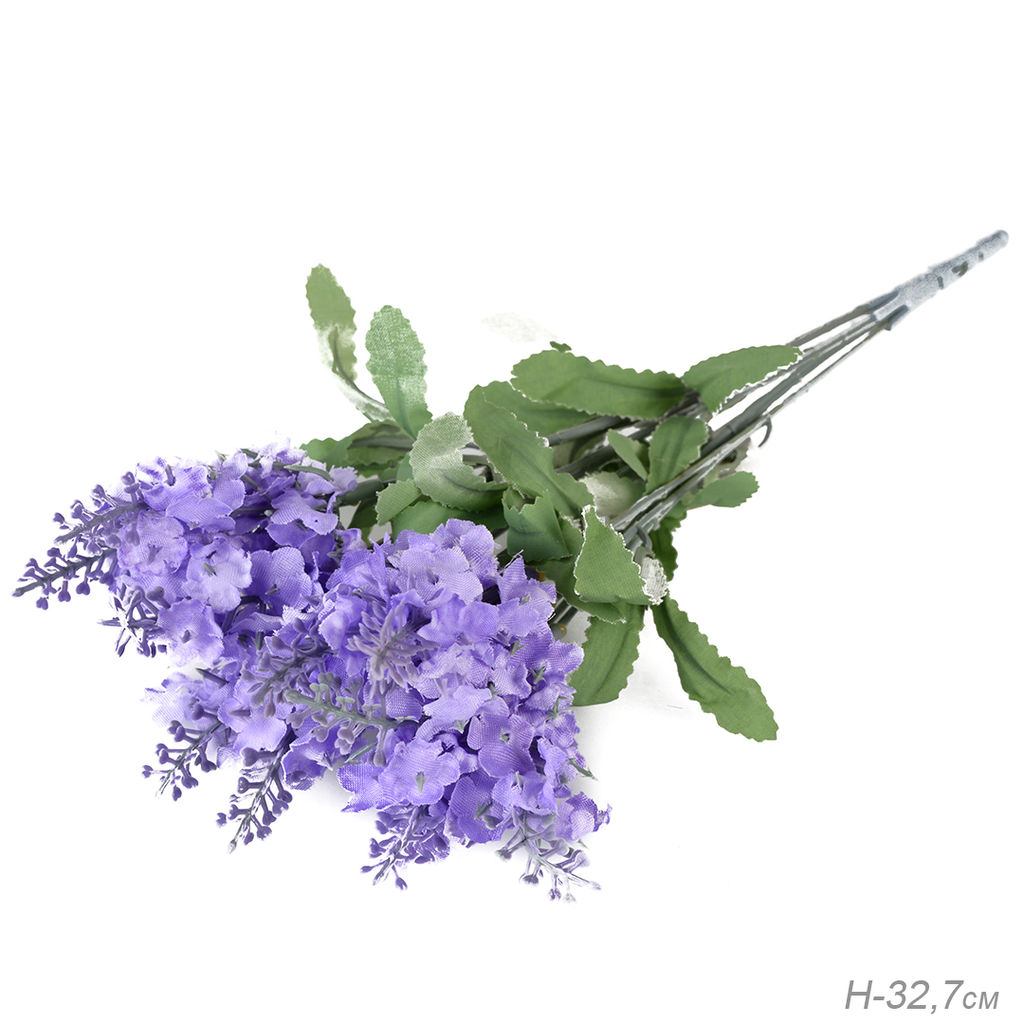 Цветок искусственный Лаванда 33 см / SY847 /уп 2/300/1200/ - Галеонтрейд фото 8