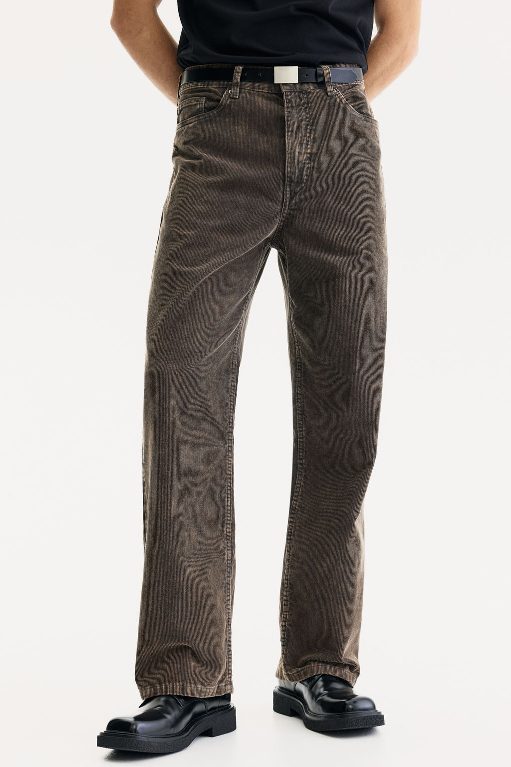 Pantal?n de pana Relaxed Fit - H&m фото 6