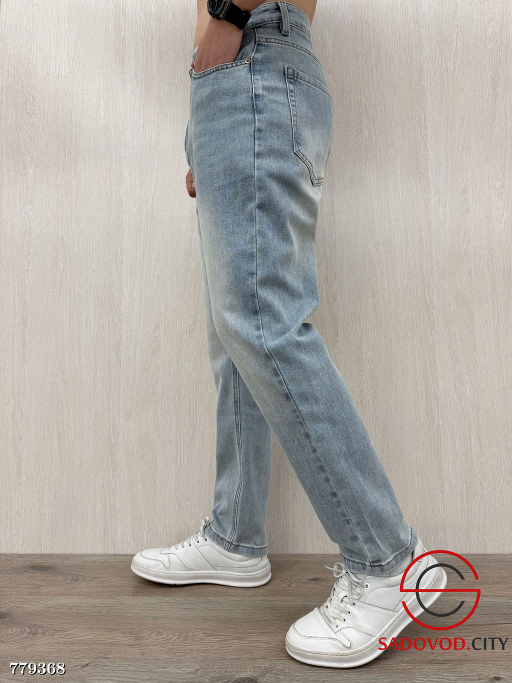 Мужские джинсы светлые - Bruno фото 3