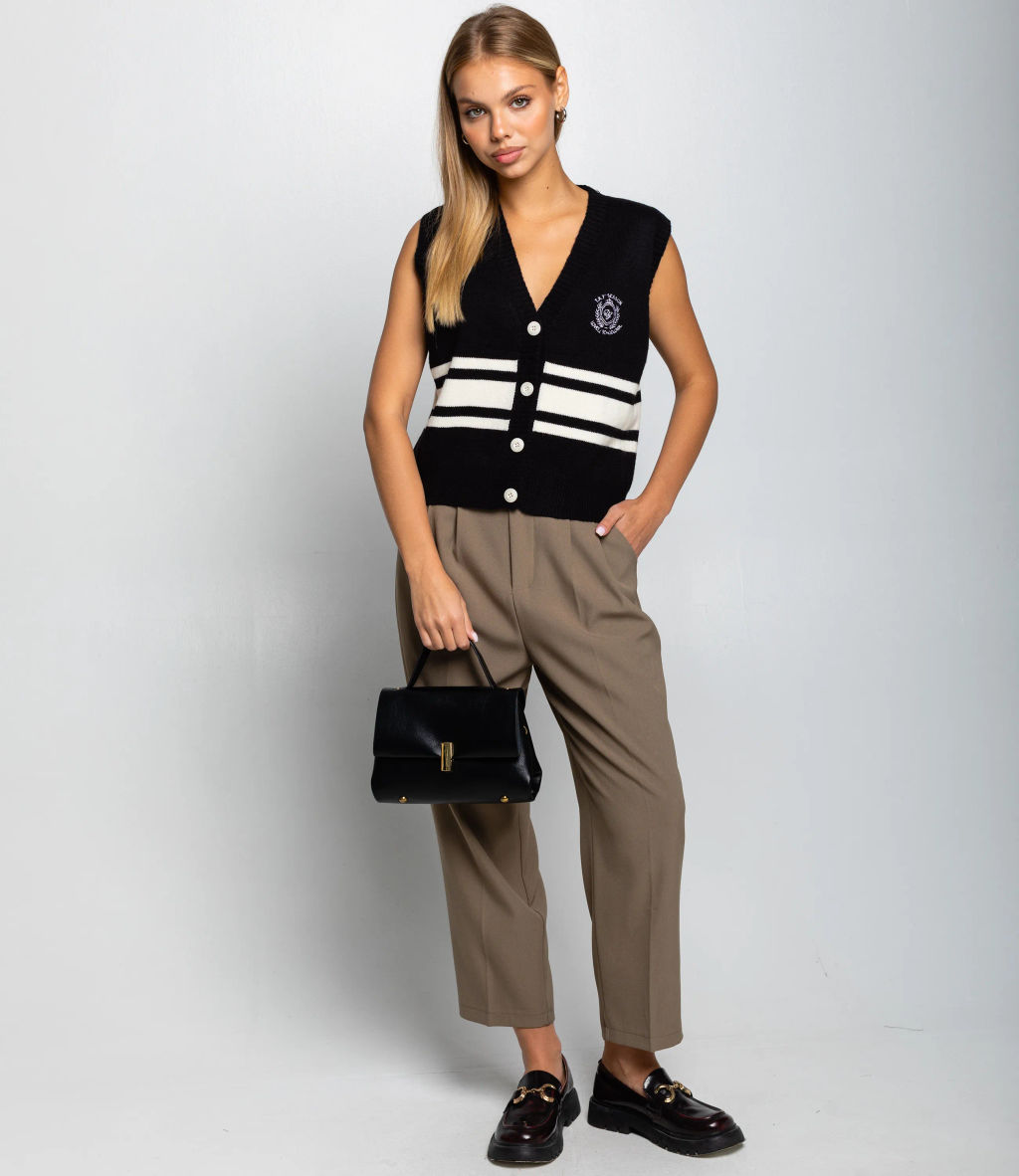 Жилет #КТ866 (3), чёрный