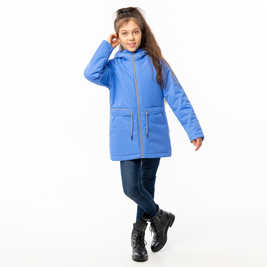 RODOS Куртка для девочки мембрана демисезон М-274 Ультрамарин