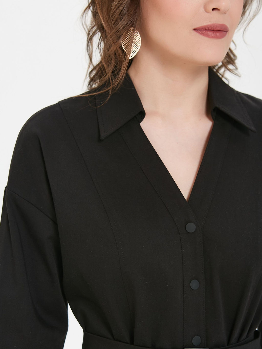 Платье с поясом - Stilla фото 5