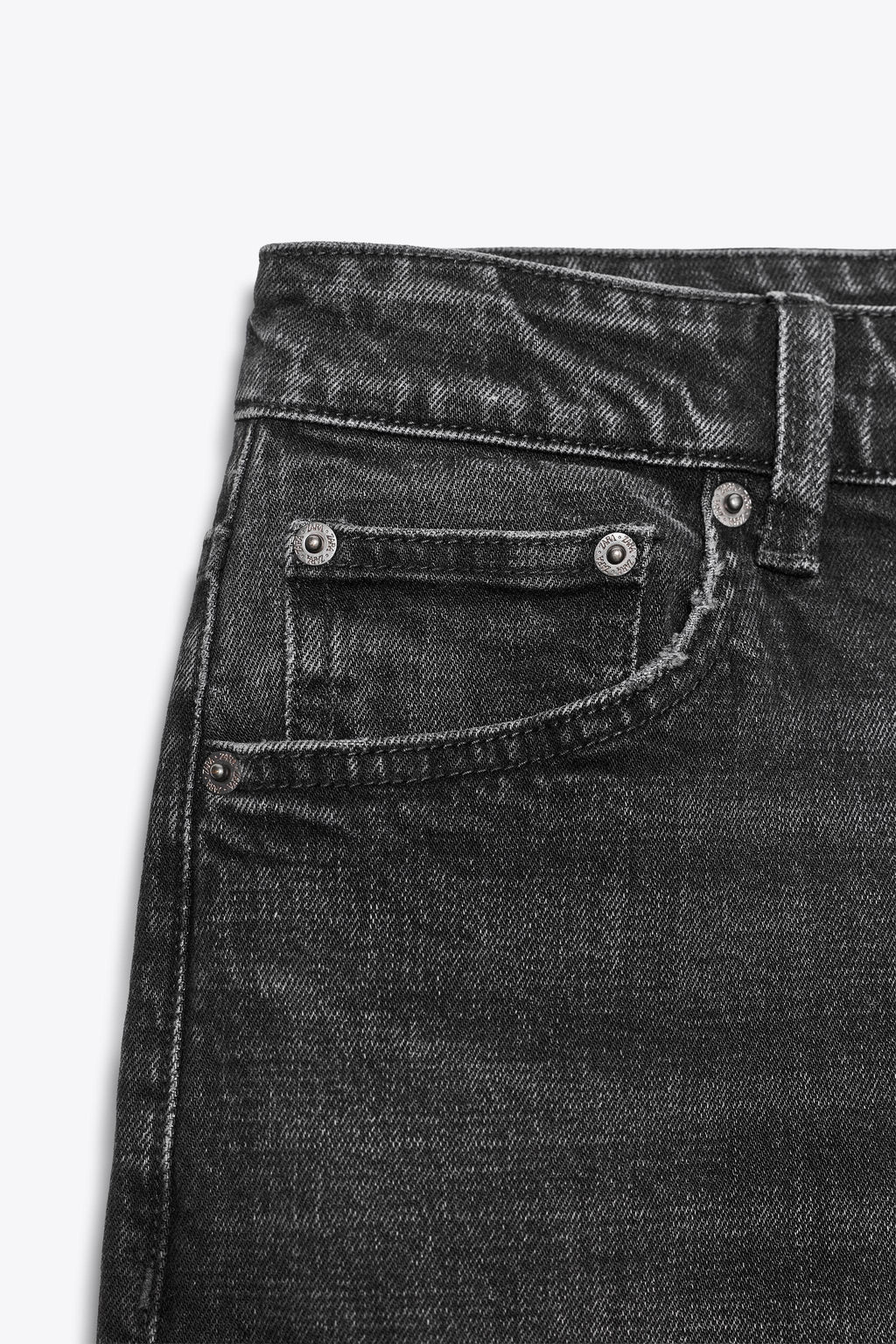 TRF HIGH-WAIST STRAIGHT LEG JEANS - Zara фото 16