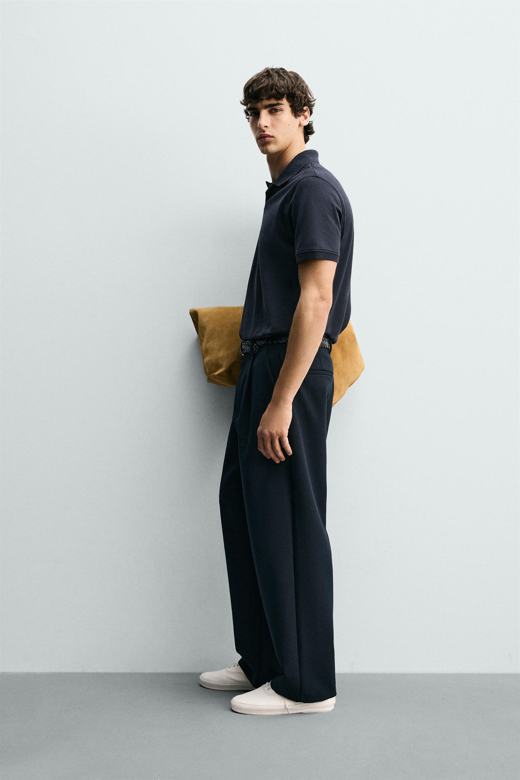 POLO ESTRUCTURA PIQU? / Marino - Zara фото 4