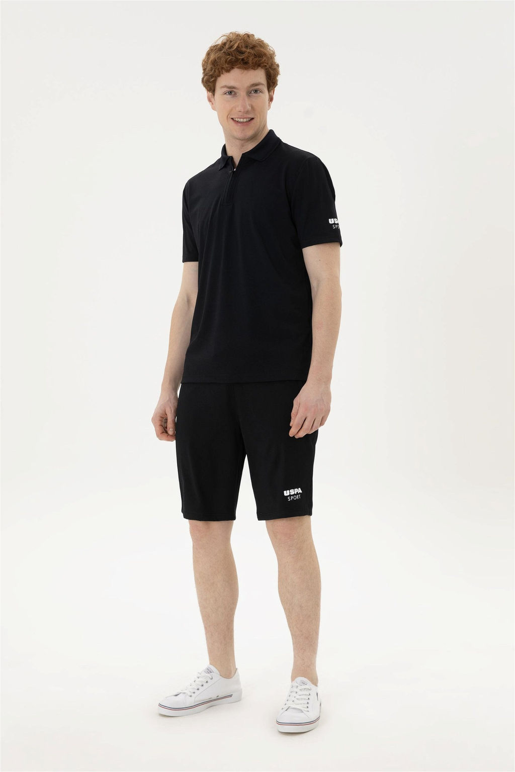 Мужская черная футболка - U.s. polo assn фото 4