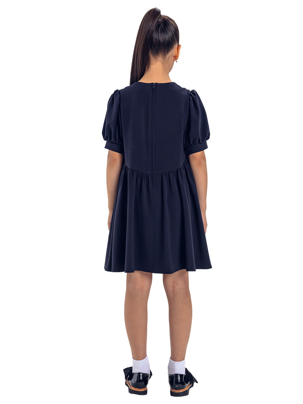 Школьное платье для девочки О76515 - Карамелли фото 2