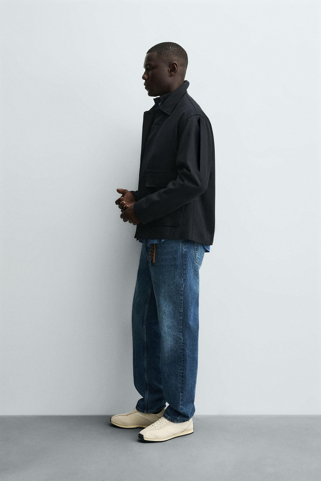 TWILL TEXTURED OVERSHIRT - Zara фото 4