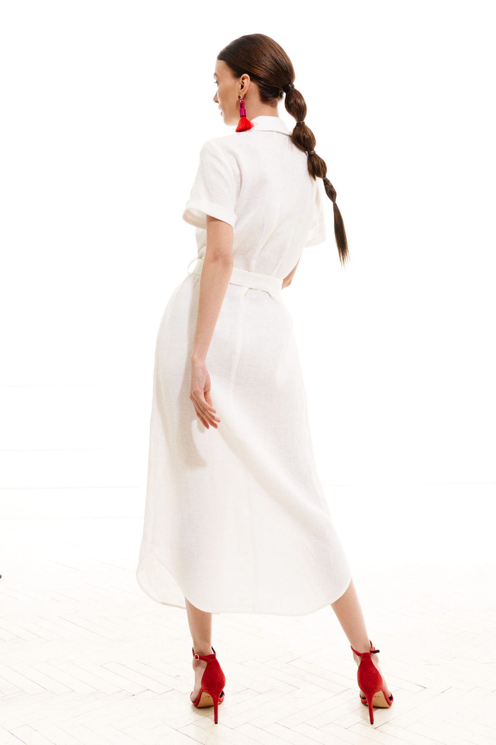 Платье 1996.1 (Лен - 100%) - Elletto фото 23