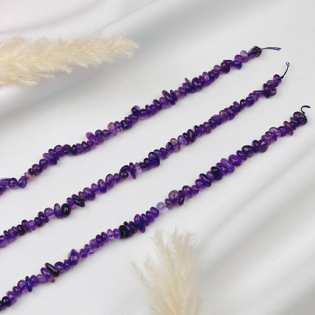 Бусины для украшений из Аметиста крошка