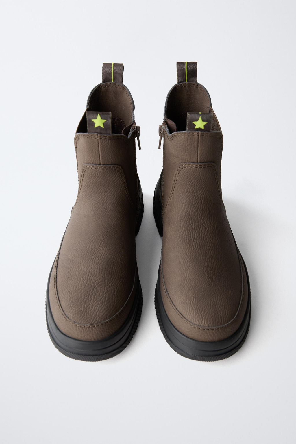 ANKLE BOOTS WITH PULL TABS - Zara фото 4