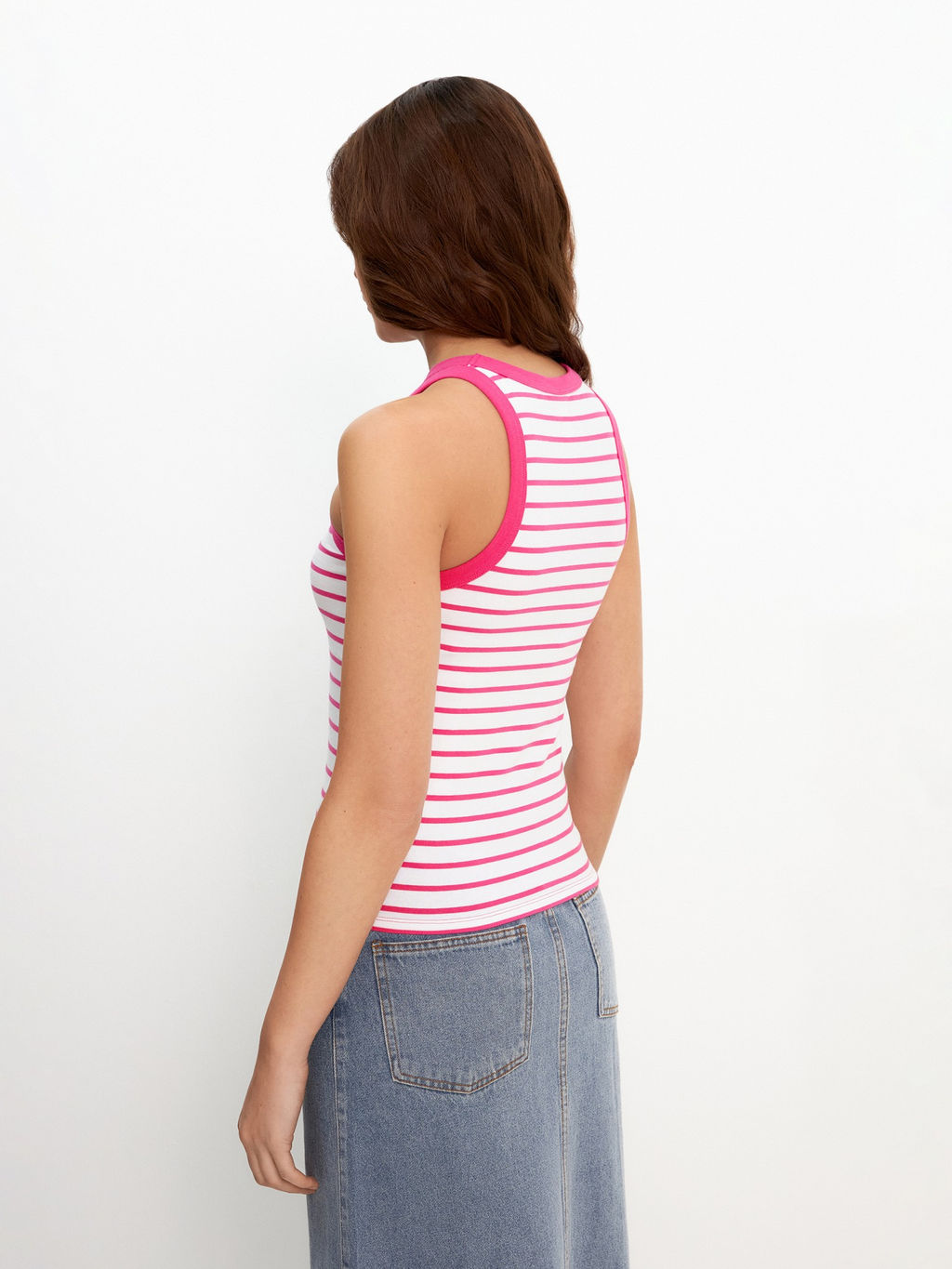 Майка жен. Jess фуксия полоска - Concept club фото 16