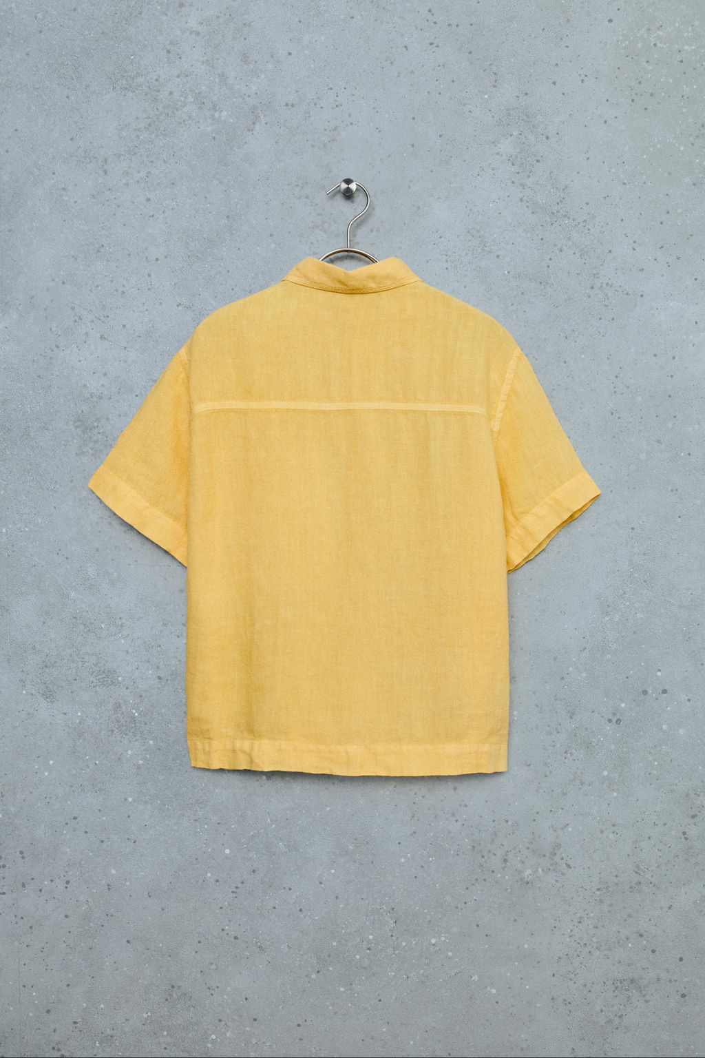STORIESZ - CAMISA 100% LINO / Amarillo