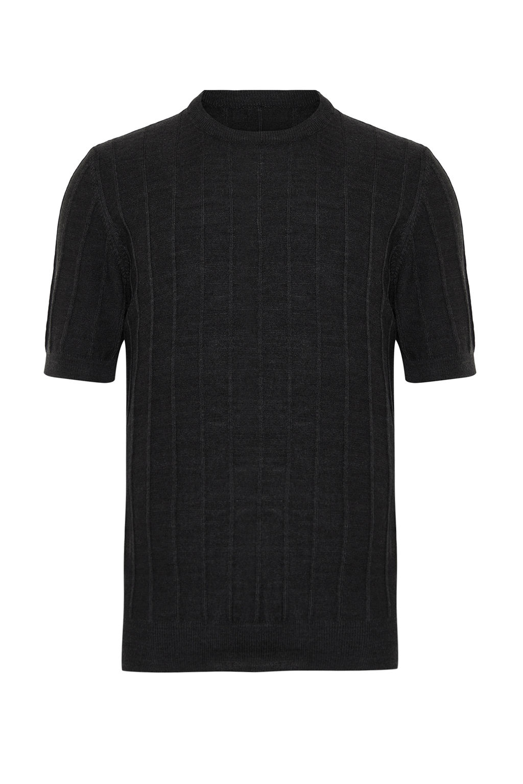 TRENDYOL MAN Lacivert Slim-Dar Fit Pamuklu Bisiklet Yaka Basic Triko T-shirt TMNSS24TS00250 - Trendyolmilla фото 7