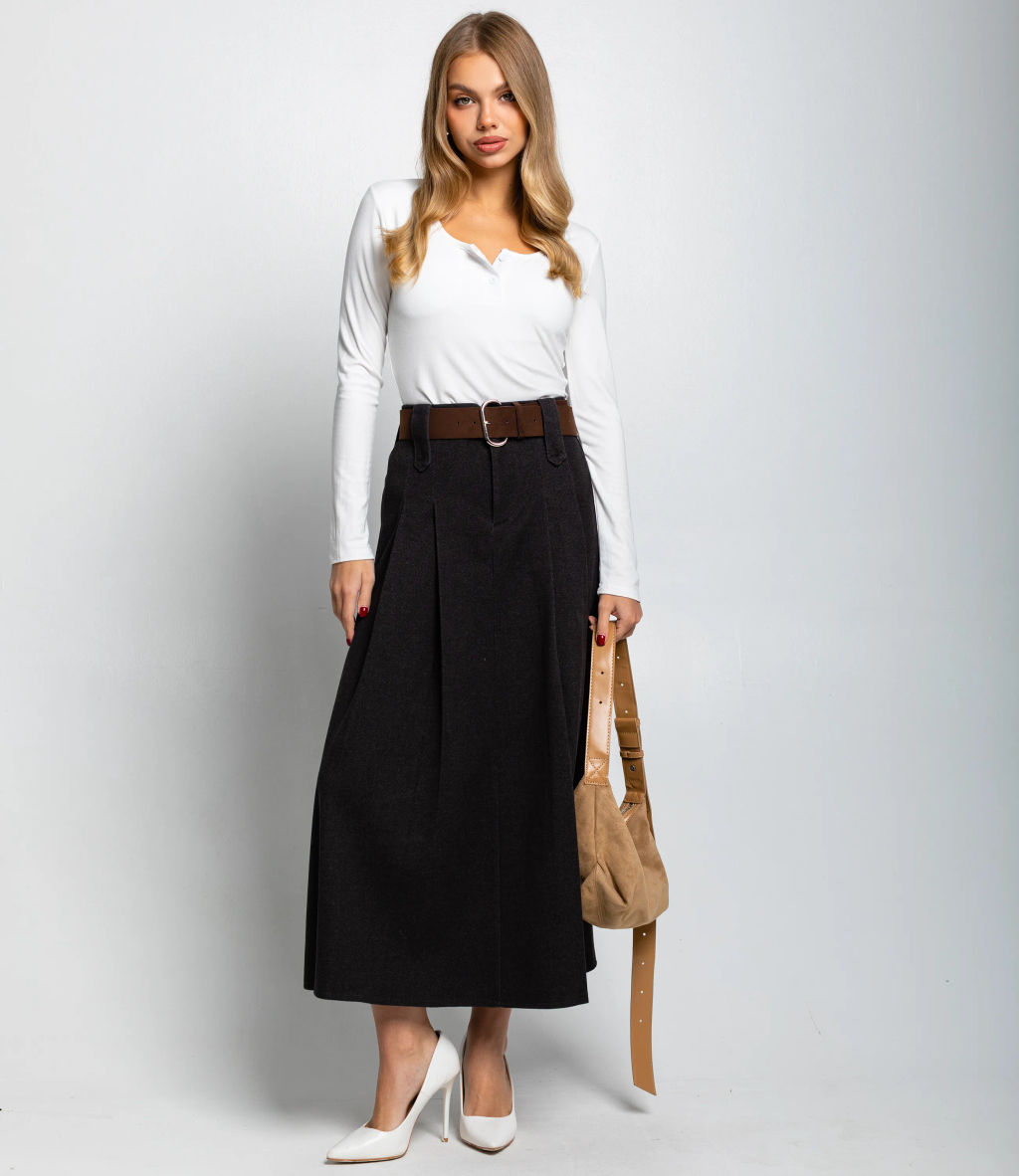 Юбка #КТ25109, графит