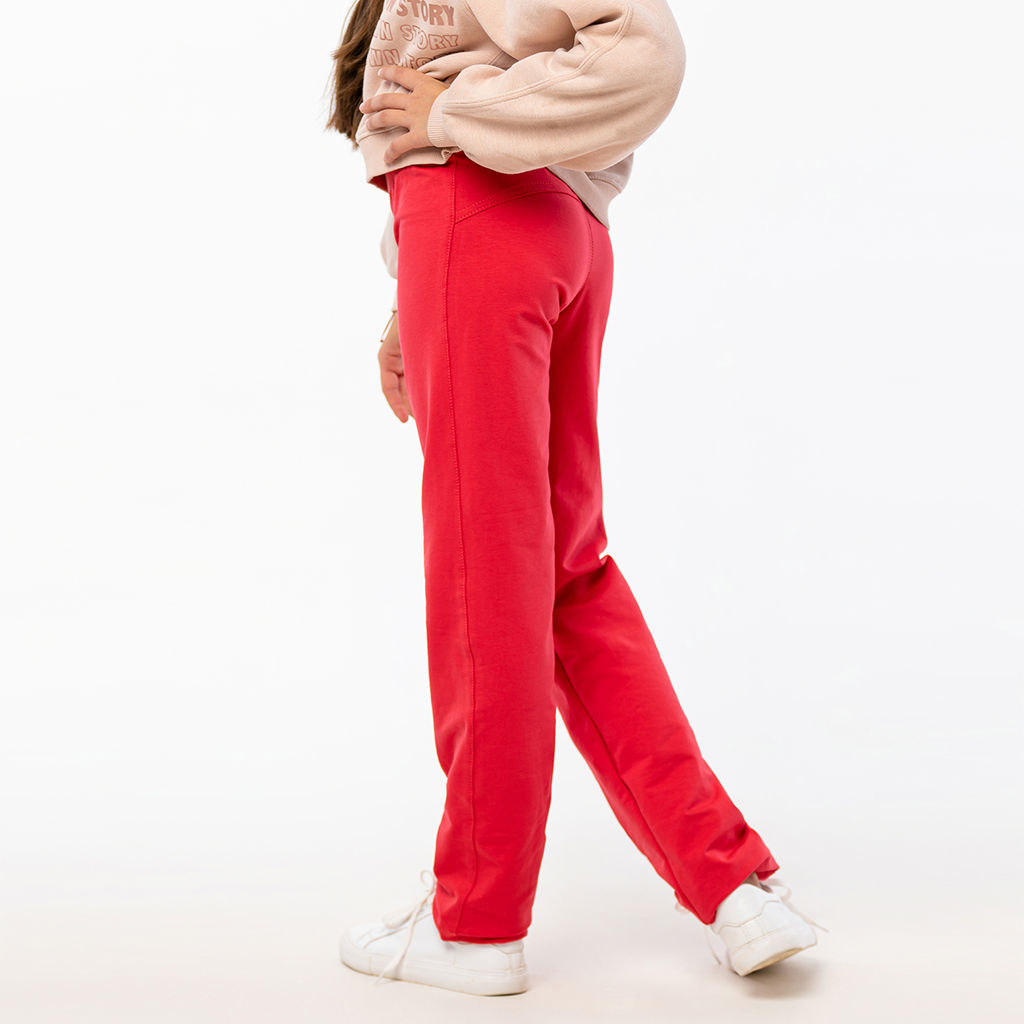 RODOS Брюки для девочки М-140д Коралл