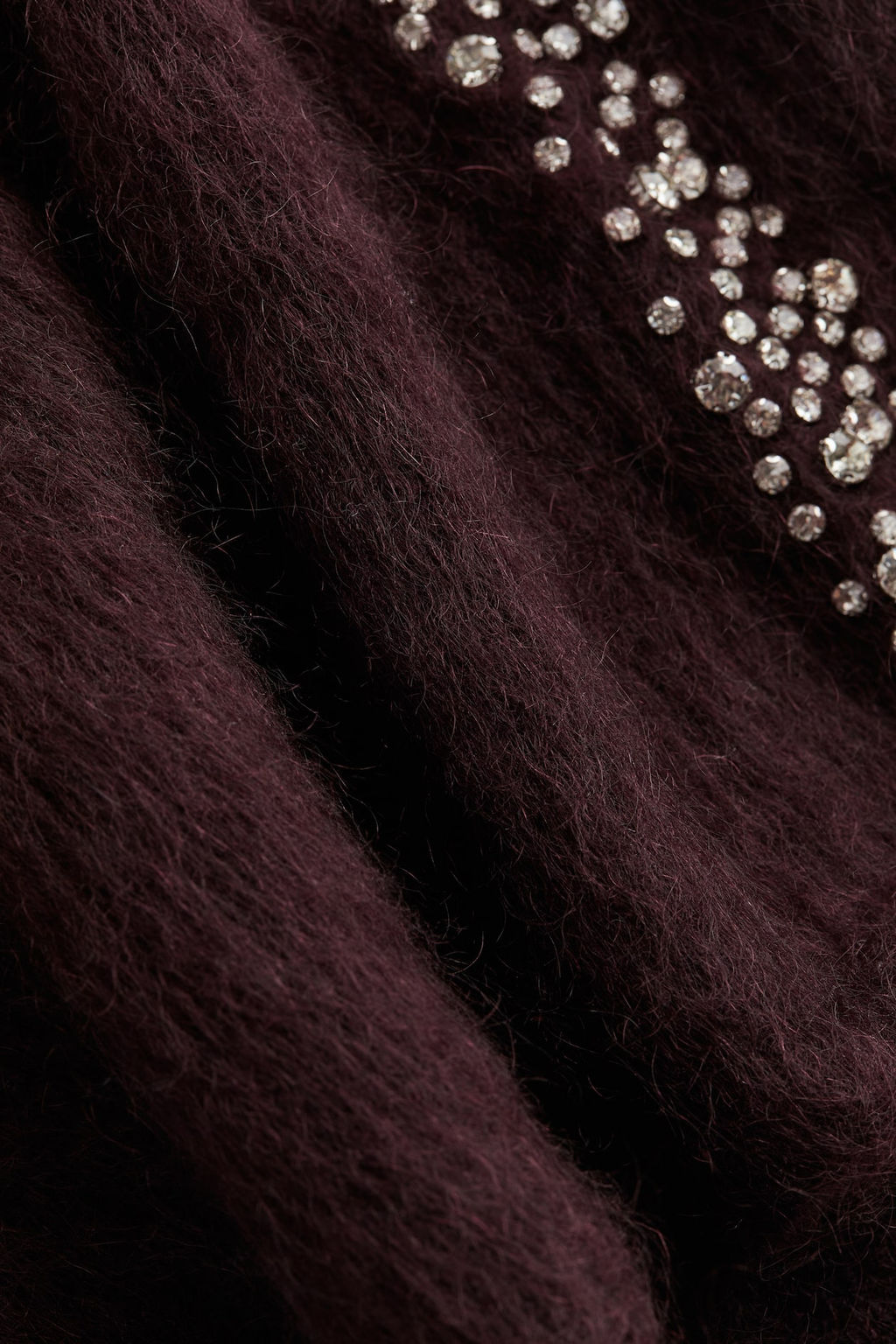 Top en mezcla de mohair con detalles de strass - H&m фото 6