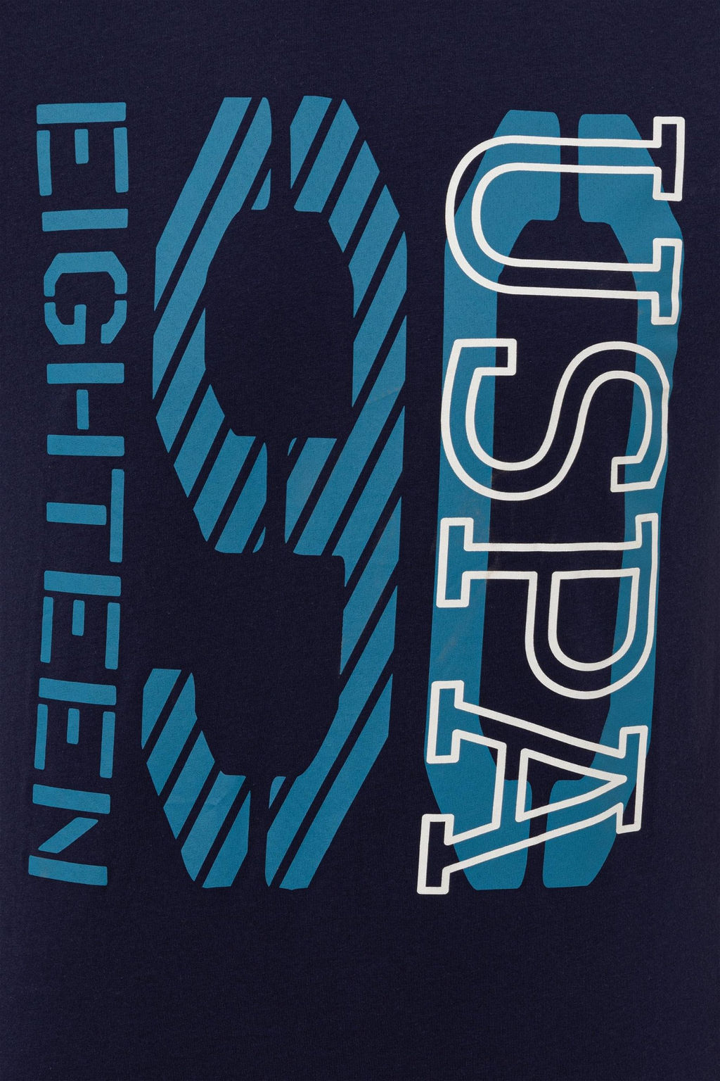 Мужская темно-синяя футболка с круглым вырезом - U.s. polo assn фото 12