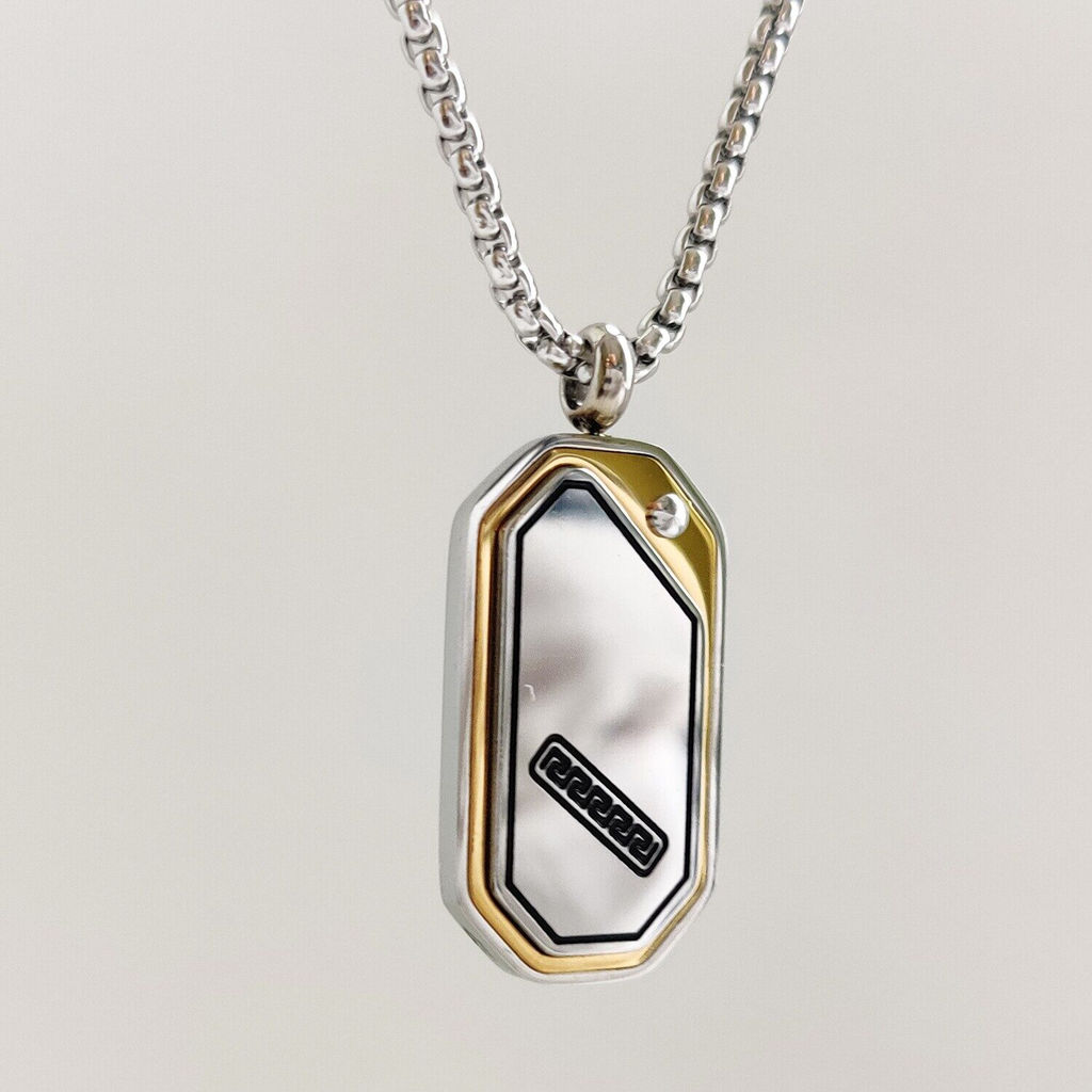 Кулон из стали на цепочке