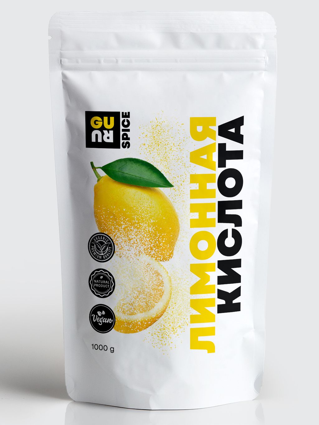 Guru Лимонная кислота 1000 гр.  фото 2