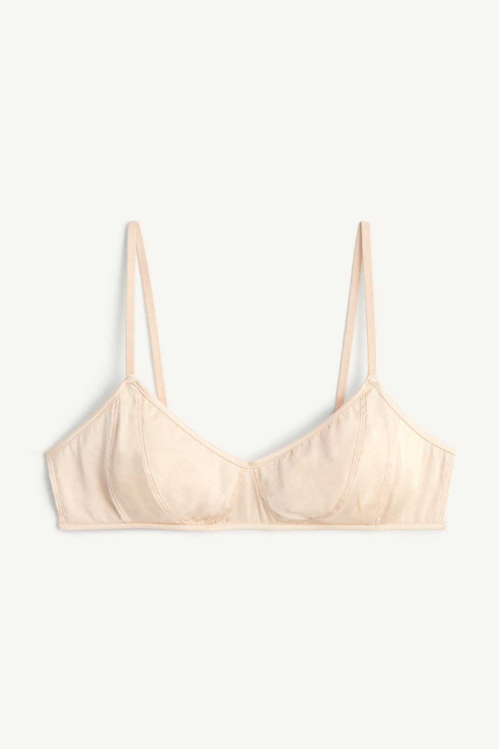 BRALETTE SEDA MINIMAL LIMITED EDITION / Rosa pastel - Zara фото 2