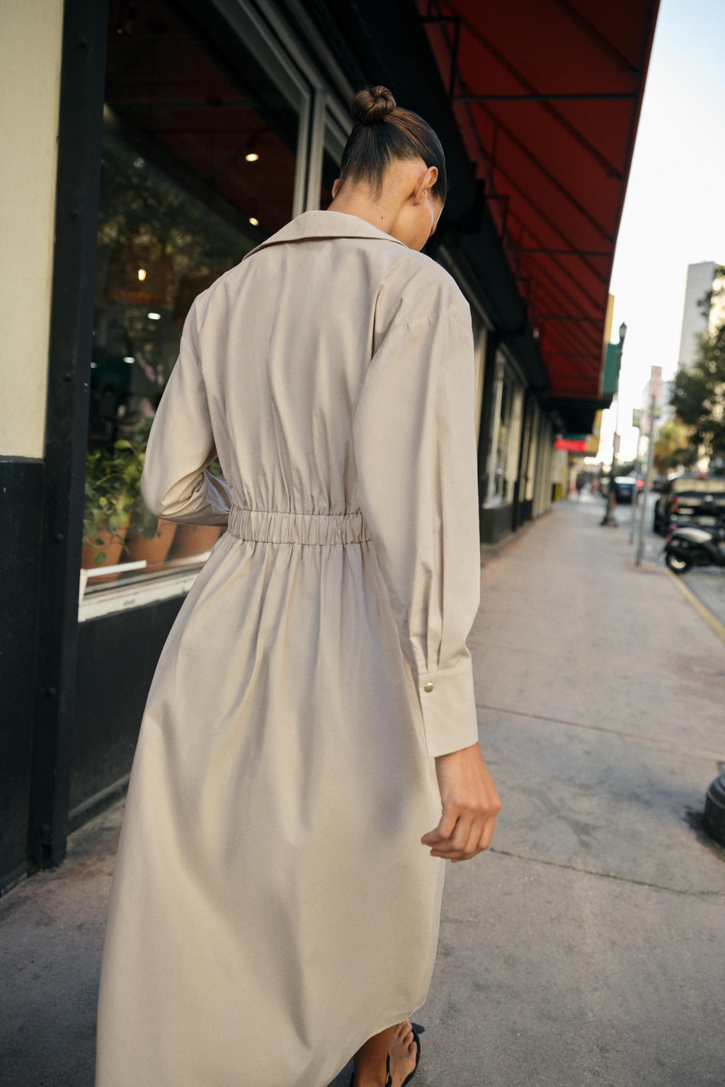 MIDI DRESS WITH BELT - Zara фото 17