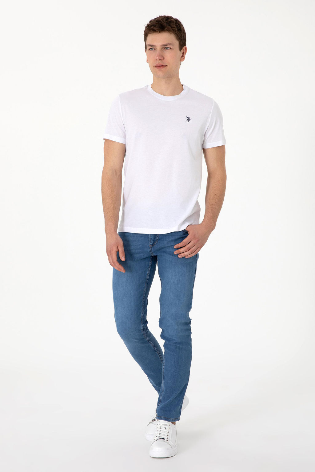 Erkek A__k Mavi Jean Pantolon Sepette S_rpriz _ndirim - U.s. polo assn фото 3