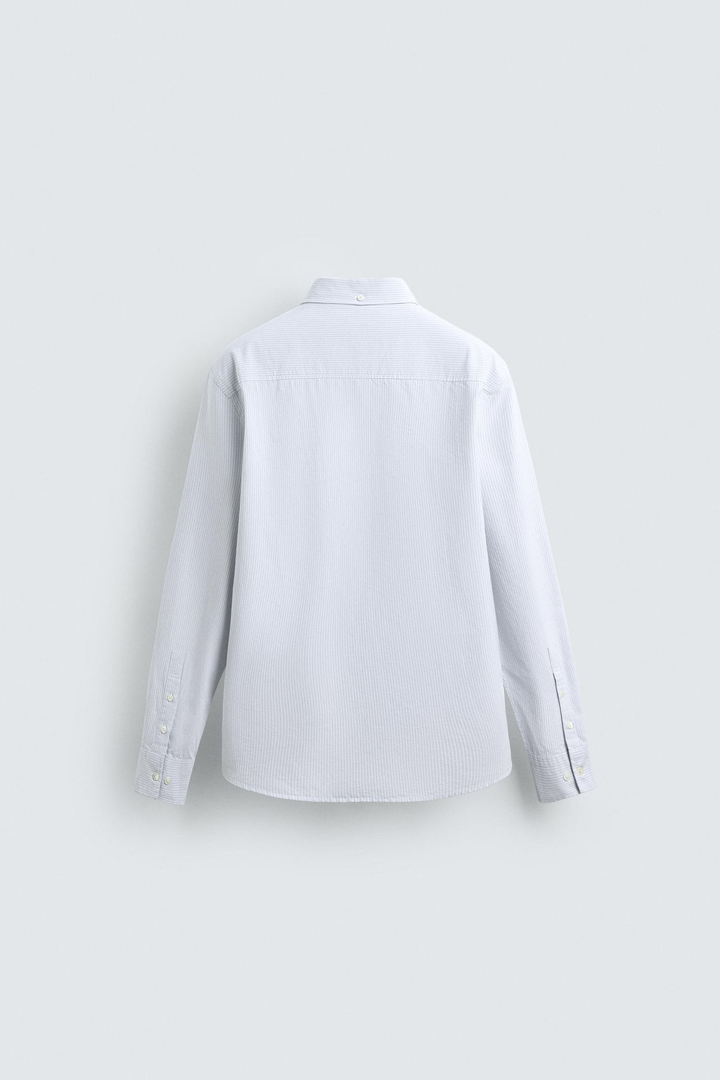 STRIPED OXFORD SHIRT - Zara фото 9