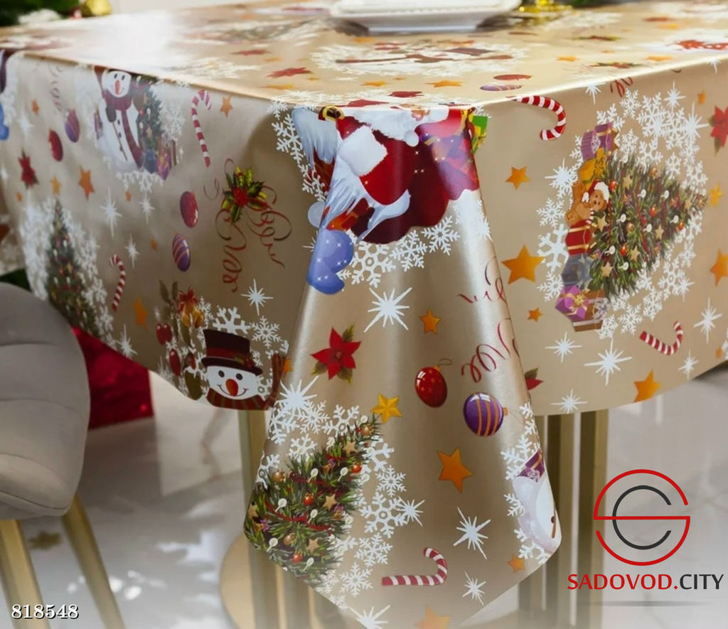 Скатерти с новогодним рисунком