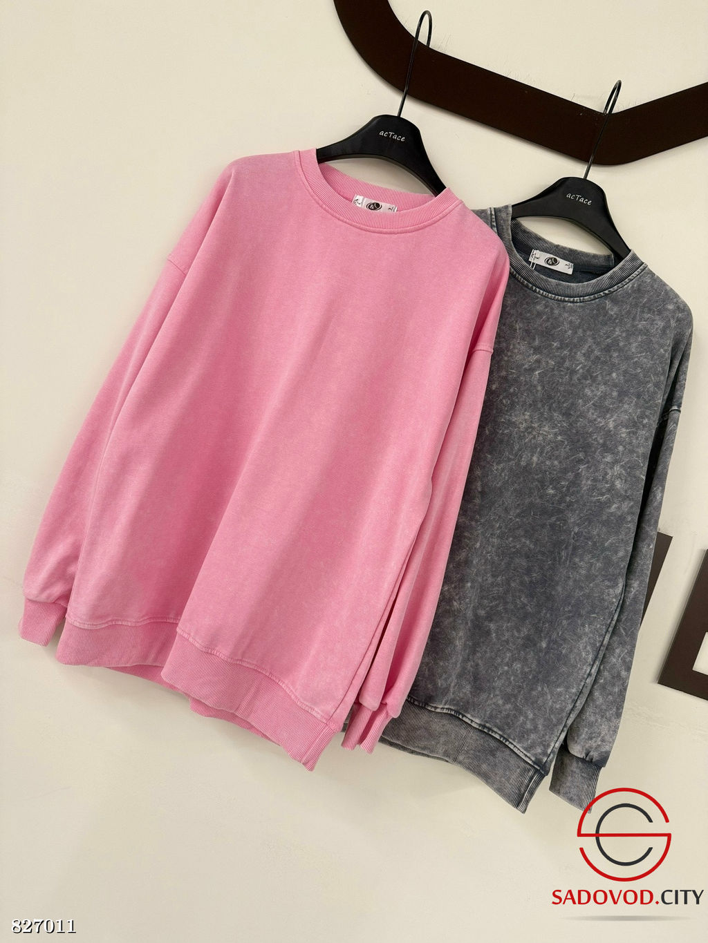 Толстовка женская однотонная