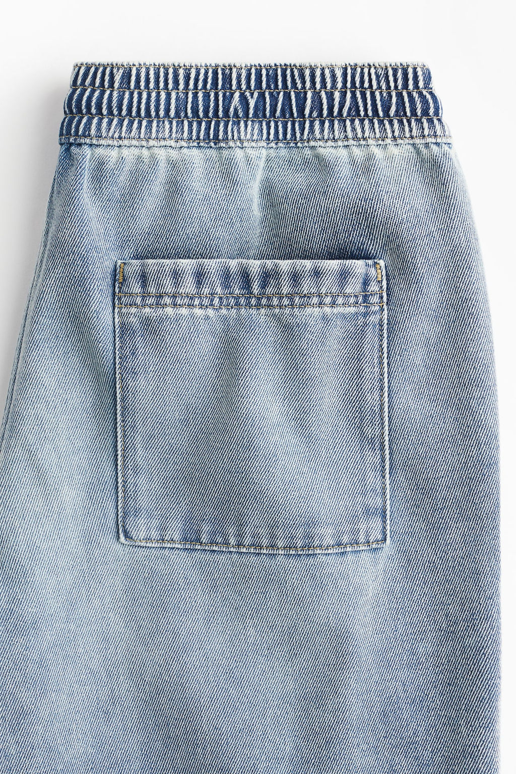 Pantalon sin cierre en denim - H&m фото 5