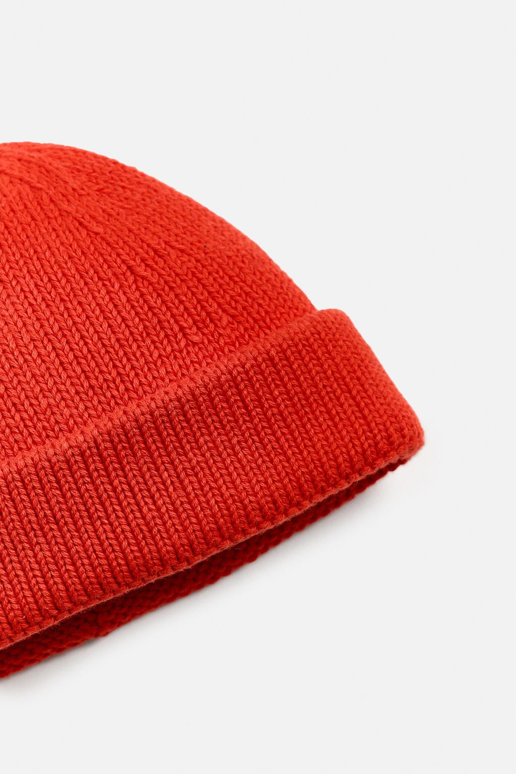 SHORT KNIT BEANIE - Zara фото 2