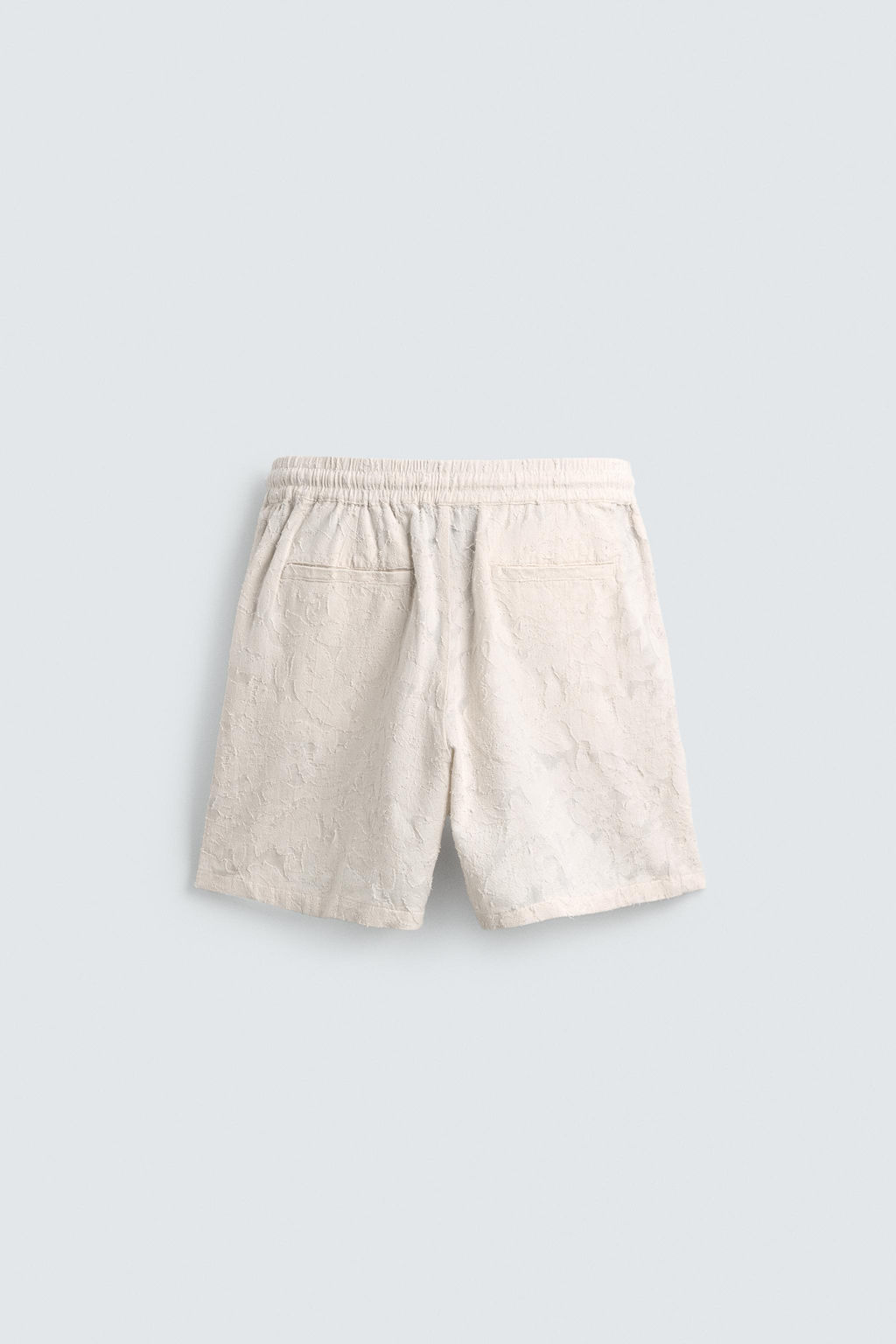 BERMUDA JACQUARD TEXTURA / Crudo