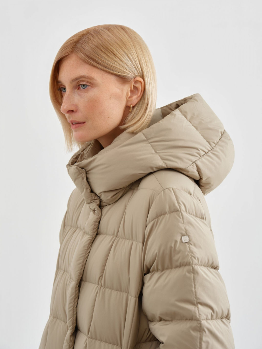 Conso/WDM 230552 - oliva Пуховое пальто  фото 2